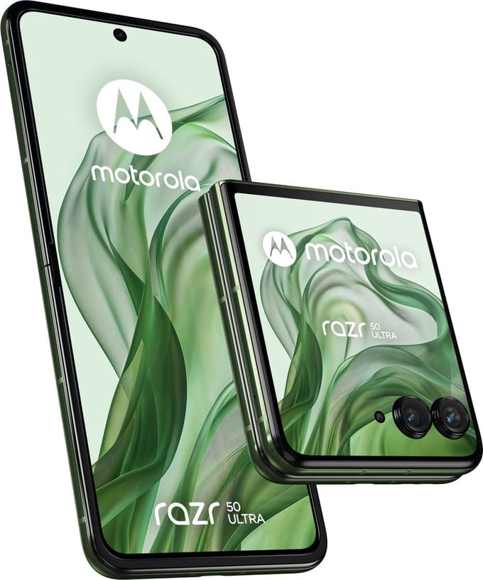 Motorola Razr 50 Ultra 512 GB 6.9 5G Dual-Sim Android 14 lentegroen