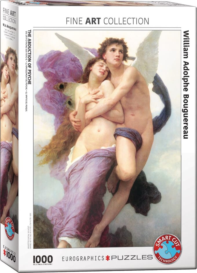 Eurografiek De razernij van Psyche - William Bouguereau (1000).