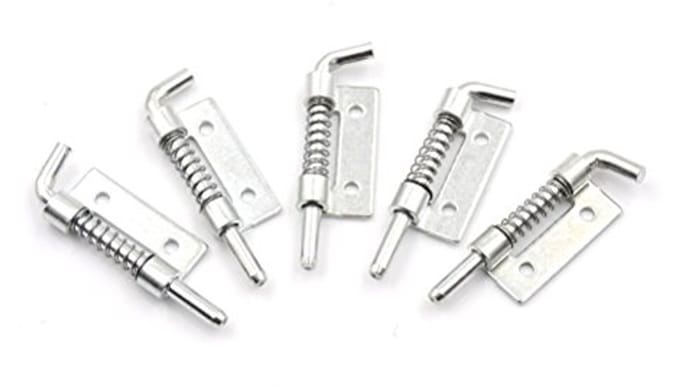 Veervergrendeling voor kastdeur - 5,3 x 1,7 cm Geleverd per 5 stuks