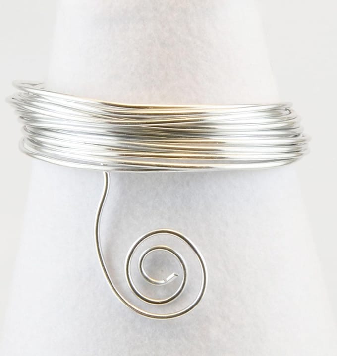 Vaessen Creative Aluminium Draad - 1mm - 10m - Zilver