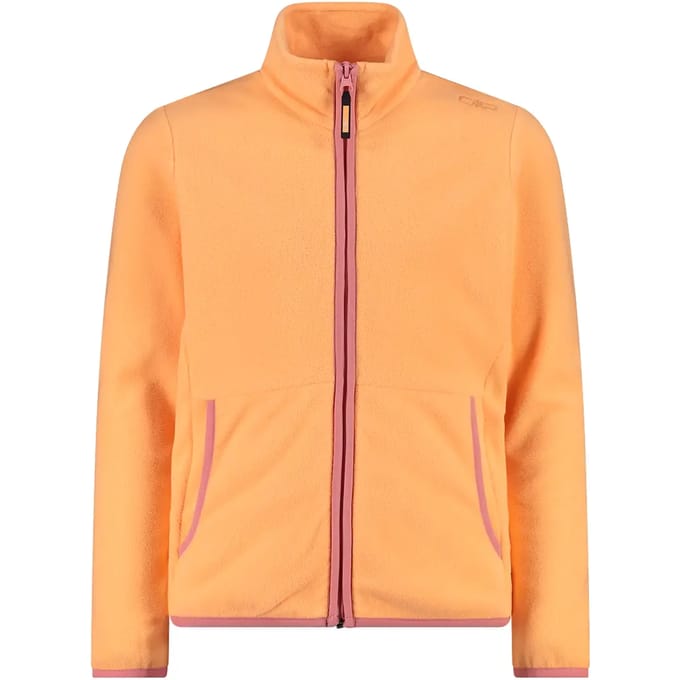Meisjes fleece met rits CMP