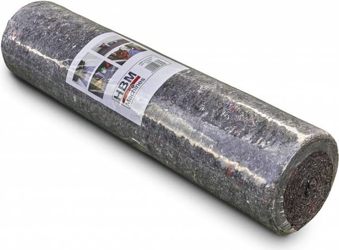 HBM Stucloper vilt, vloerbescherming 10 meter x 1 meter Breed