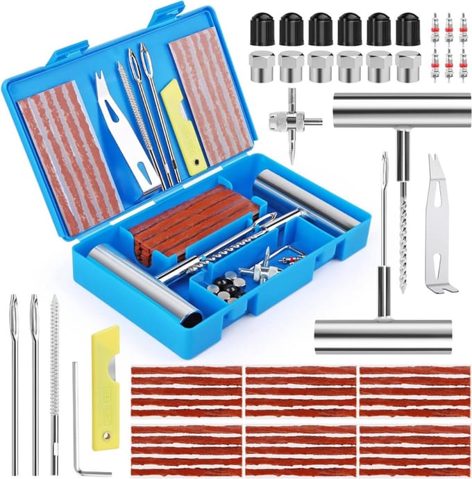 CLVP® Proppenset - Autobanden Reparatie Set - Autobanden Pomp