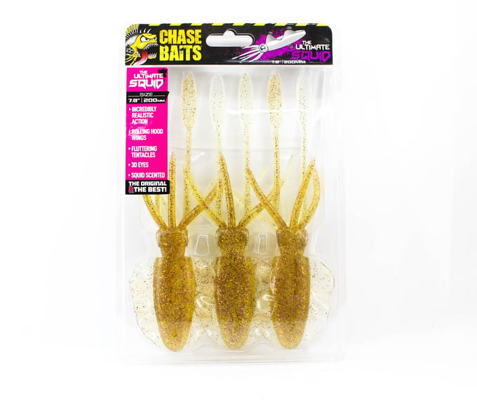 Chasebaits Ultimate Squid 200 mm Zinkende Lure 3 stuks/pak 105 (5324)