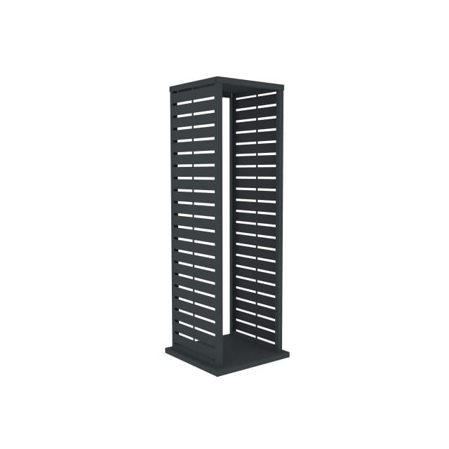 Westmann Luma Lane Houtopslag Houtrek 38x38x112 cm - Antraciet