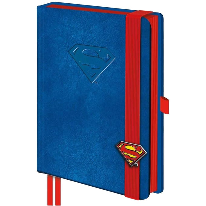 DC Comics Luxe Superman notitieboek (Blauw/rood)