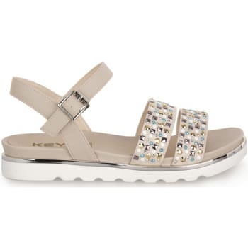 Platte sandalen Keys OTTAVIA BEIGE