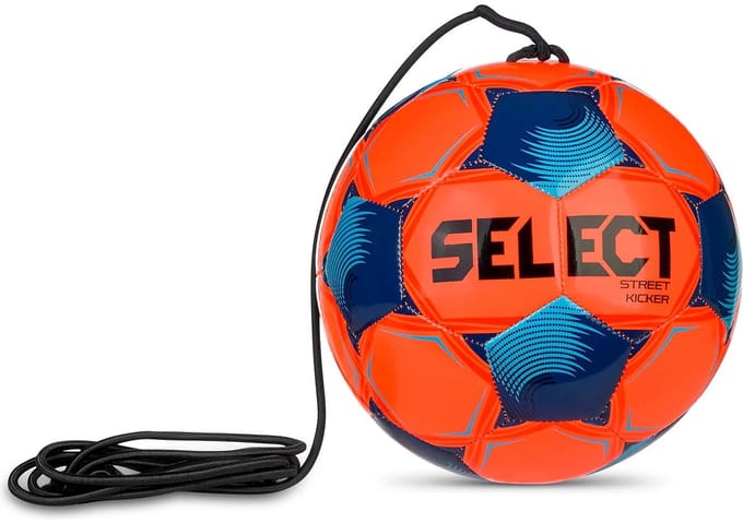 Select Street Kicker V25 Straatvoetbal - Oranje / Blauw | Maat: 4