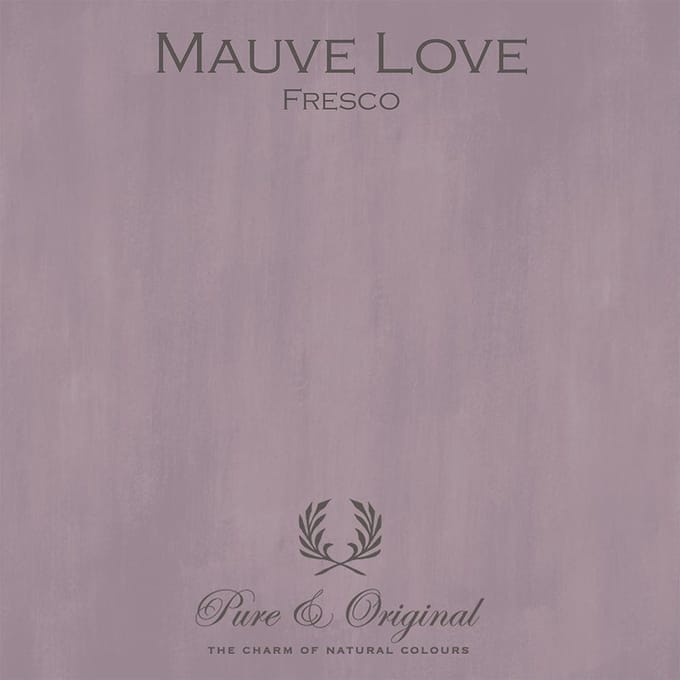 Pure & Original Fresco Kalkverf Mauve Love 1 L