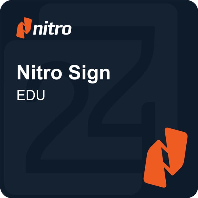 Nitro Sign EDU 1 - 999 User