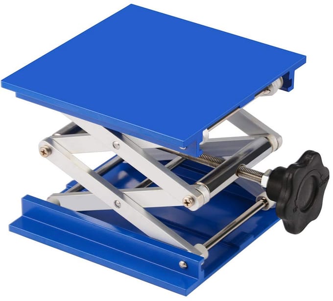 8 x 8 Inch Laboratorium Lift Platform met Verstelbare Hoogte
