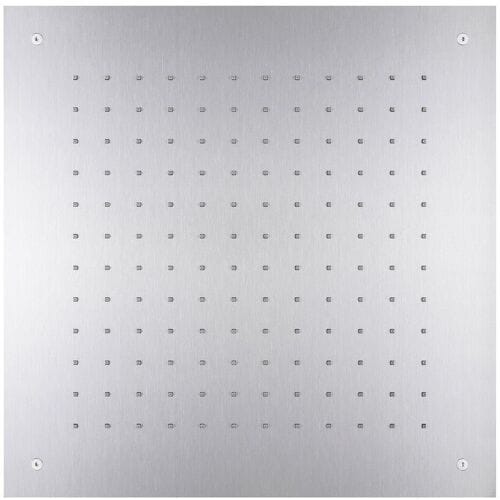 Herzbach NEO CASTELL recessed ceiling rain shower 50 x 50 cm, 11.650000.2