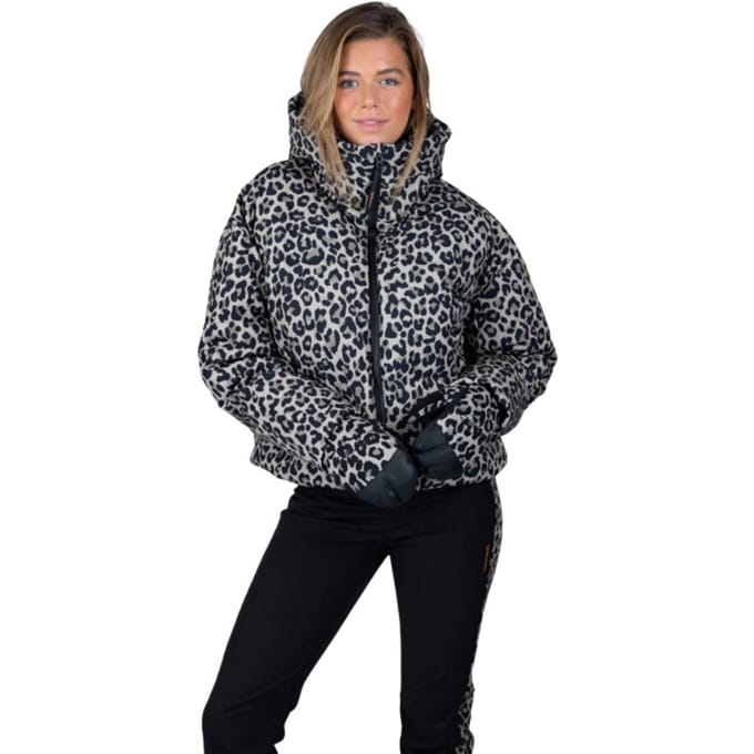 Brunotti Fiaskia-Print Dames Ski Jas| Wild Thing Fungi