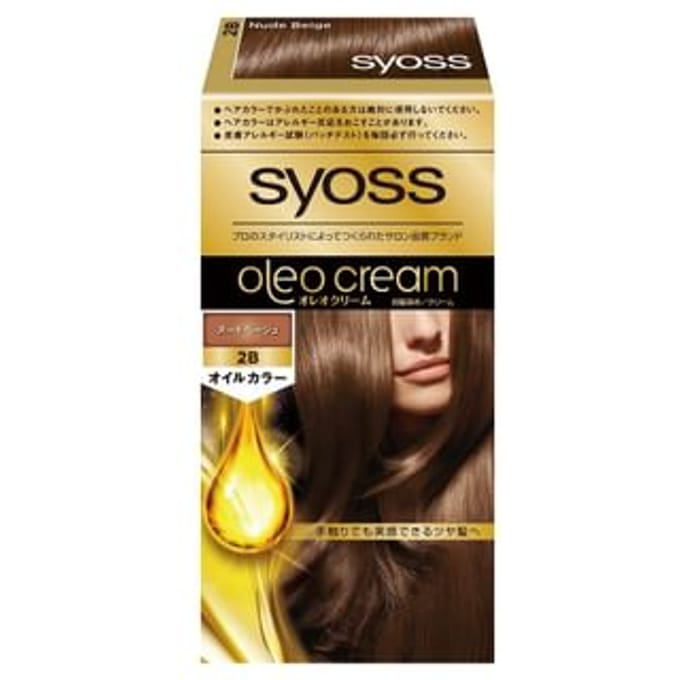 syoss - Oleo Cream Hair Color 2B Nude Beige