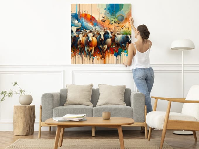 Kunstprint | Wanddecoratie | Forex | 60 × 60 cm