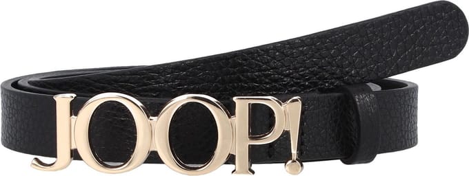 JOOP! Leren Riem 2,0 CM Women's Cow Leather Belt W100 Black Zwart