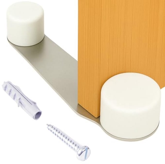 Draaibare Stopper 3,2 x 10,2 cm - Wit