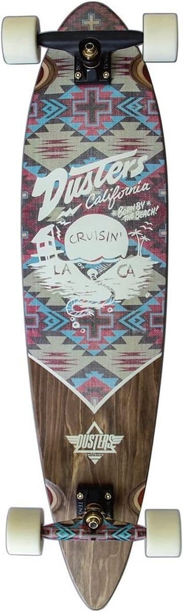 Longboard Skateboard Cruiser 37 inch - Flexibel Deck voor Cruisen en Carven