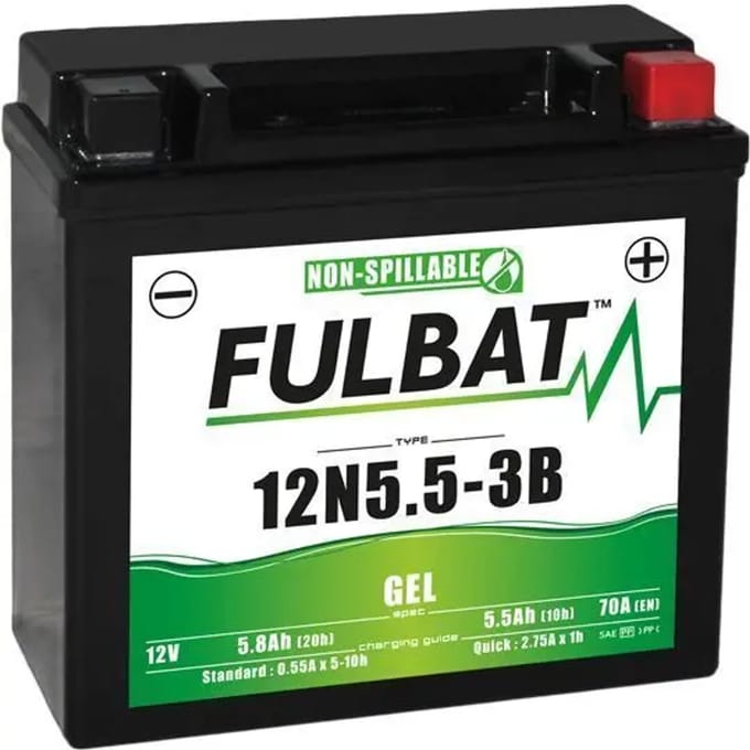 Batterij Fulbat 12N5.5-3B Gel