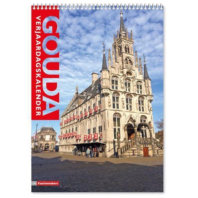Verjaardagskalender Gouda - 21 x 30 cm - natuur