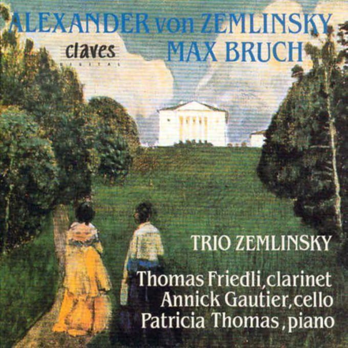 CD CASSÉ; ZEMLINSKY - Œuvres pour Clarinette Violoncelle et P CD509217 Claves 1992 Suisse Classique Occasion
