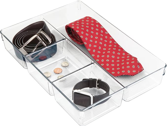 iDesign Lade organizer sorteerbak 4-vaks - 60830EU - Sorteervakken