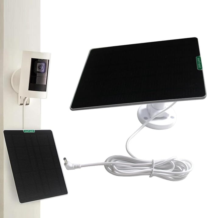 Zonnepaneel Oplader - Draagbaar Paneel - Energie Opladen - Waterdicht Ontwerp - 50W - Wit