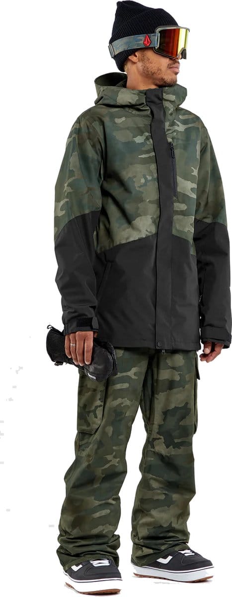 Volcom Insulated Ski- en snowboardjas heren Zwart dessin M