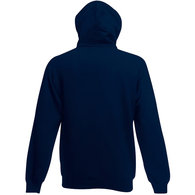 Fruit Of The Loom Heren Sweatshirt Met Capuchon (Donker Marine)