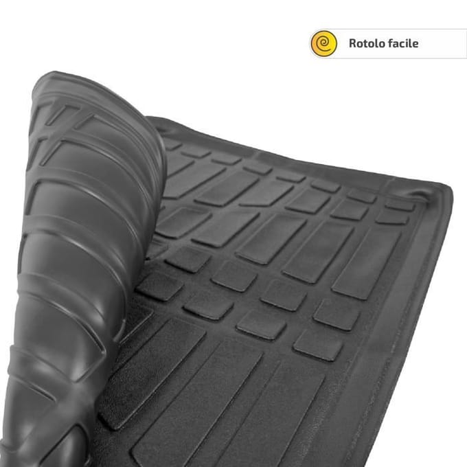 Koffermat - SCOUTT - Seat Leon 4 5D - TPE Rubber - 100% Waterdicht - Antislip zwart
