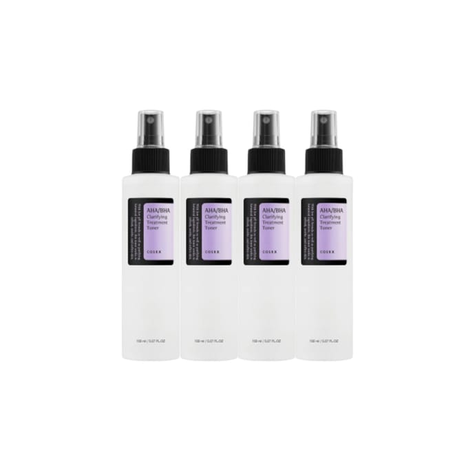 COSRX - AHA/BHA Clarifying Treatment Toner (4elk) Set