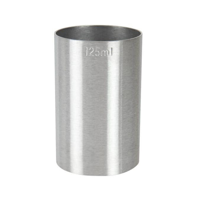 Vingerhoedje Maatregel RVS 125ml - Jigger voor Wijn en Drankjes