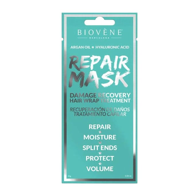 Biovene, Biovene, Arganolie, Haarbehandeling Crème Masker, Beschadigingsherstel, 30 g