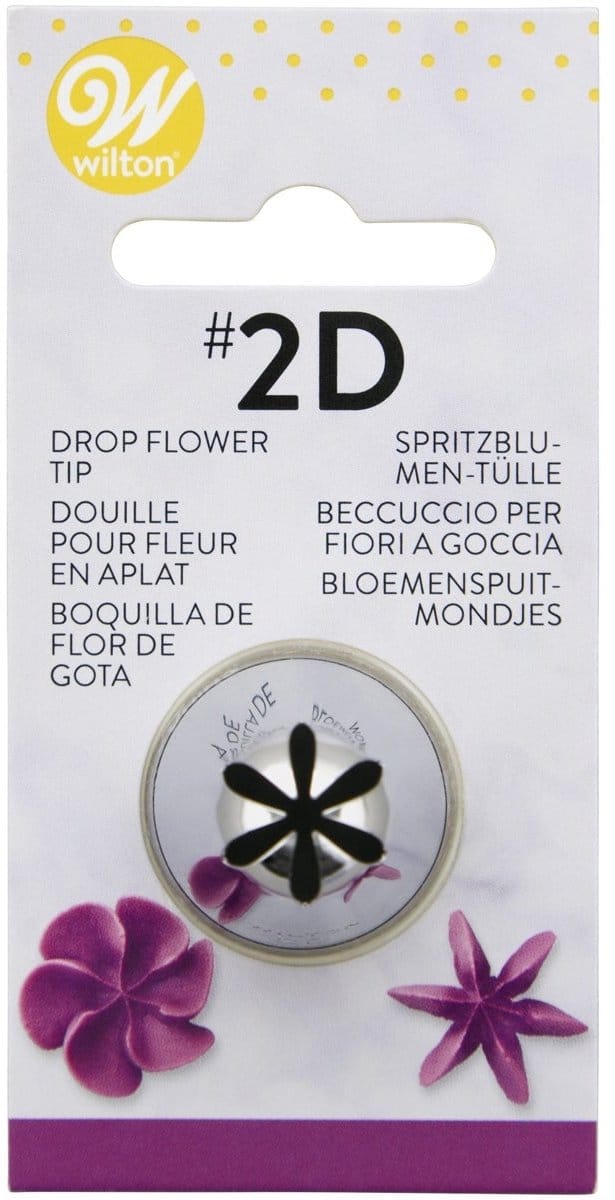 Wilton Spuitmondje - #2D Dropflower - Garneerspuit voor Taartdecoratie