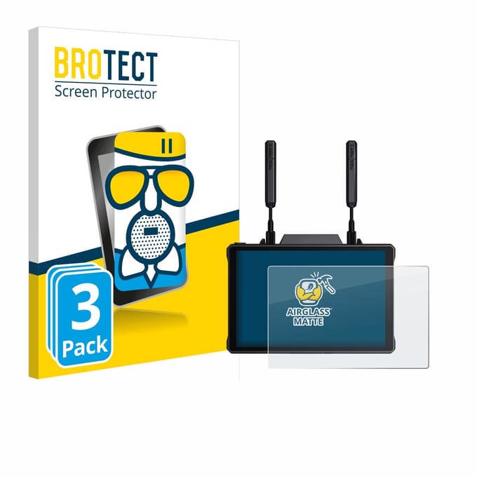 BROTECT - Screenprotector voor Hollyland Pyro 7 - Folie Beschermfolie Beschermglas matte 3 Stuks