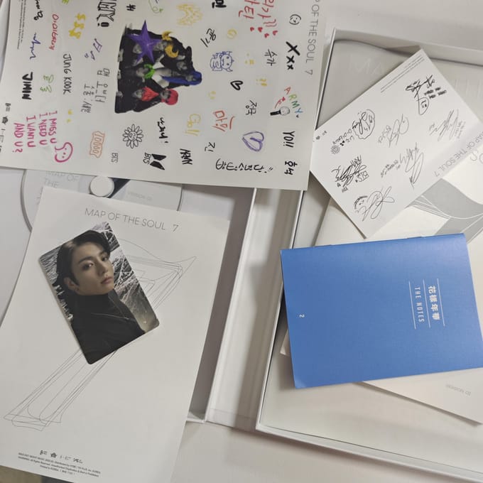 BTS-albumkaart van The Soul 7 Ver.2(Without wrap)