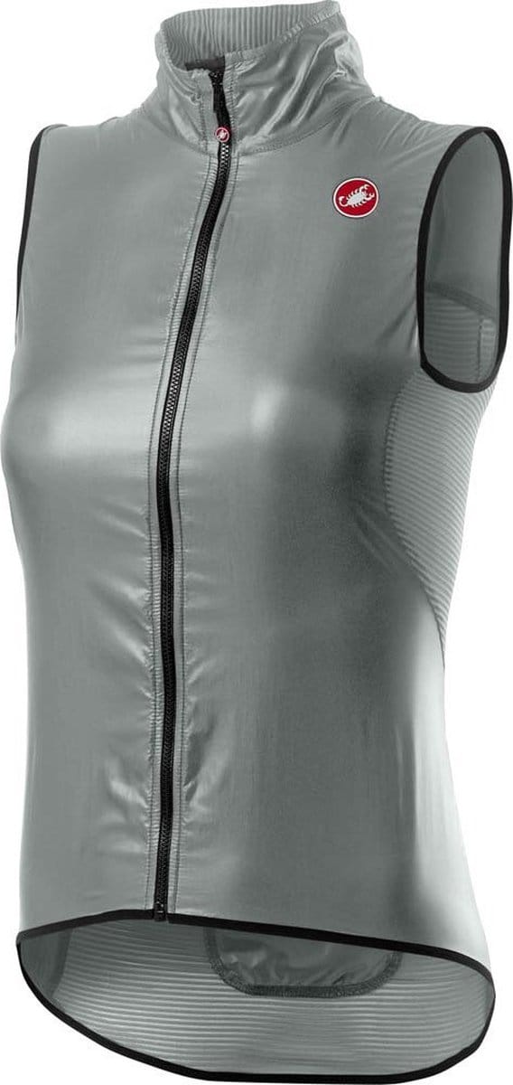 Castelli Aria Gilet Grijs L Vrouw