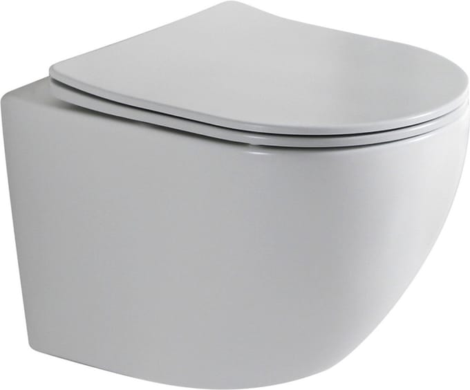 Mawialux hangend rimless toilet - Softclose zitting - Mat Wit - Alaska