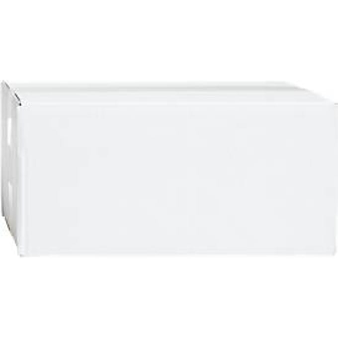 Witte golfkartonnen vouwdozen, enkele golf, 300 x 215 x 140 mm