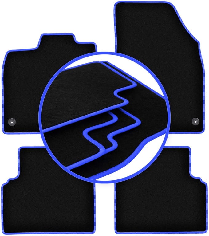 CARLUX-BLUE automatten voor: Volkswagen ID.3 hatchback (2019-)