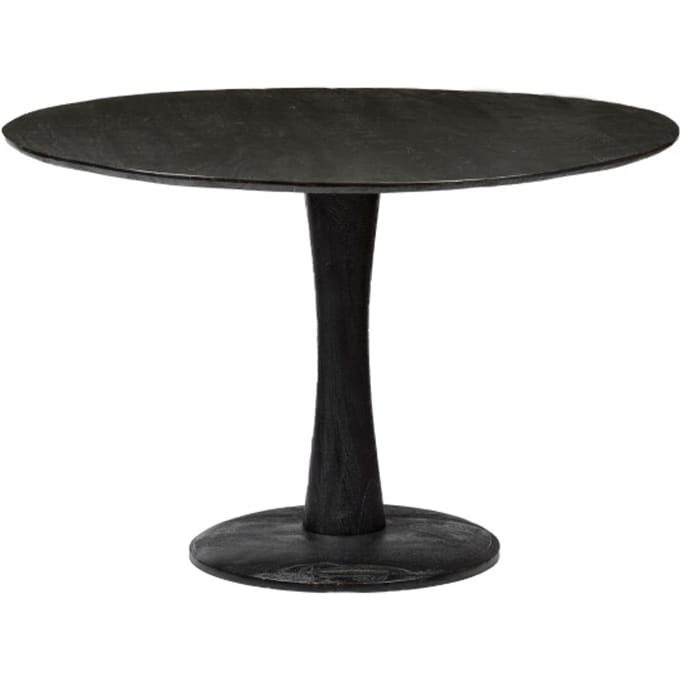 Brix - Zwarte Eetkamertafel Brix Vivian - 120cm - Moderne Eettafel van Mangohout