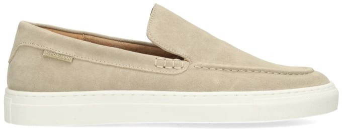 Poelman MICK Heren Loafers - Middel beige