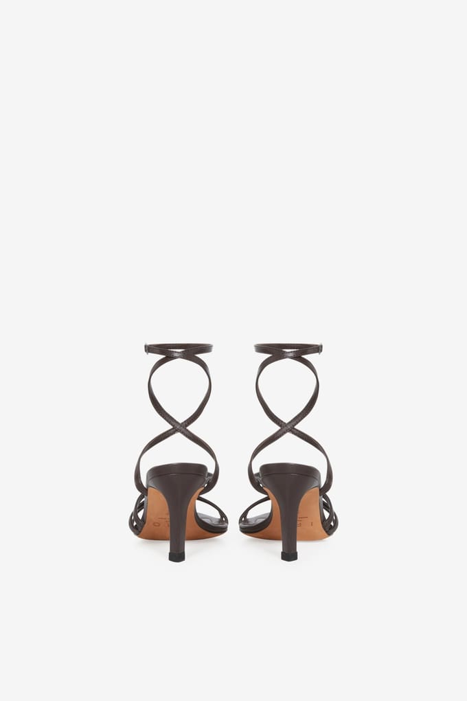 IRO Paris Ido Strap Sandals Cocoa Taglia: 37 | Infradito Outlet | Donna | Marrone