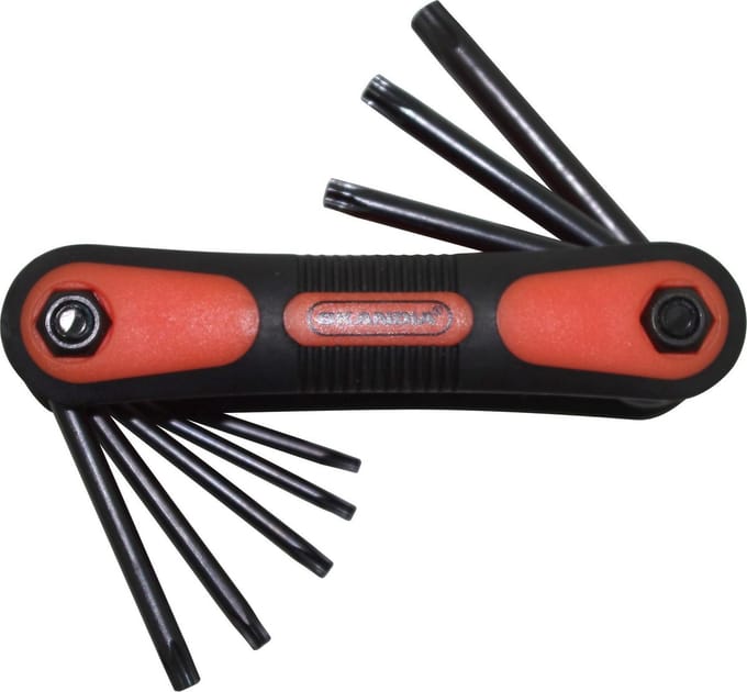 Skandia Torx sleutelset zakmes model 8-delig