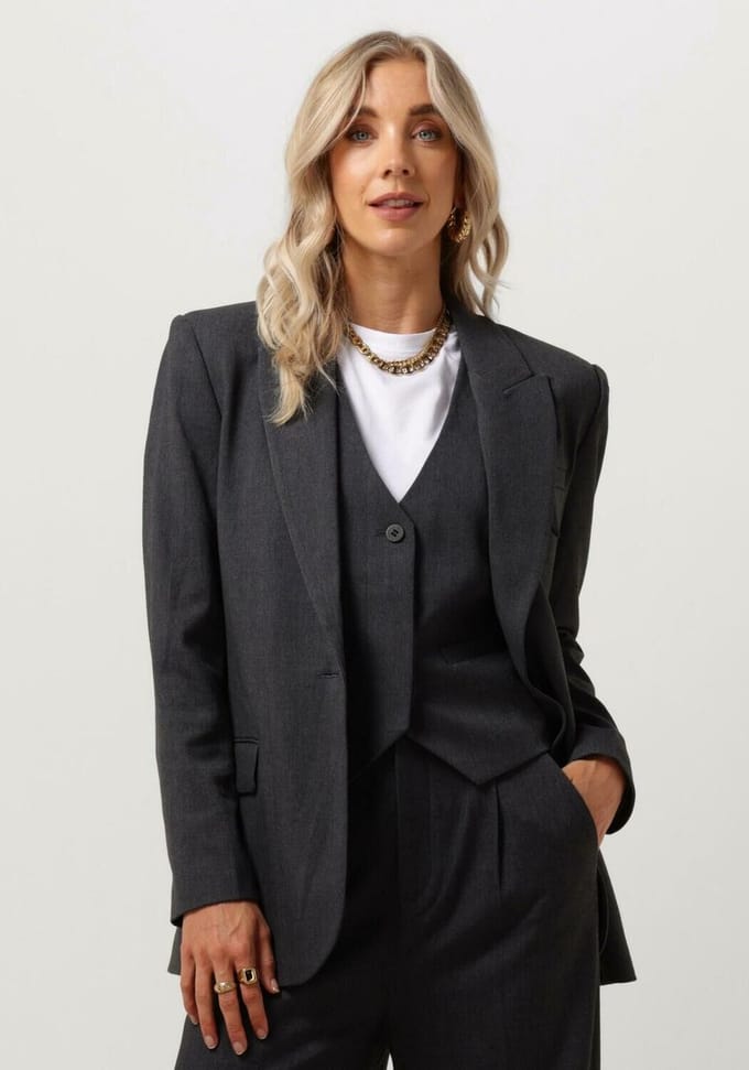 Copenhagen Muse Cmtailor-ja Blazers Dames - Donkergrijs - Maat XL