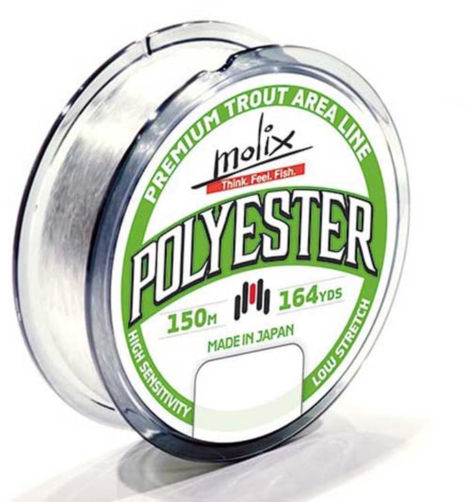 Molix Trout Area Polyester Monofilament 150 M Transparant 0.106 mm