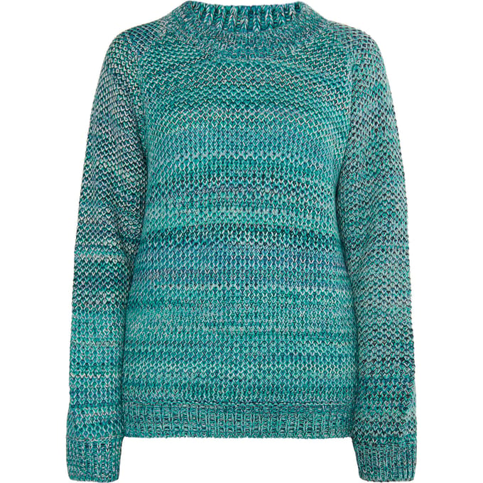 IZIA Gebreide trui Dames Blauw Veelkleurig