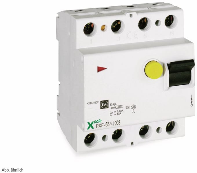 Eaton 236780 Aardlekschakelaar A 4-polig 63 A 0.03 A 400 V