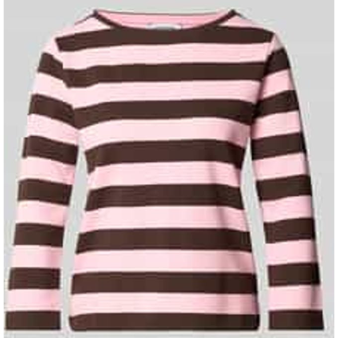 Shirt met lange mouwen met 3/4-mouw