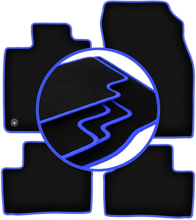 CARLUX-BLUE automatten voor: Renault Kadjar SUV (2015-)
